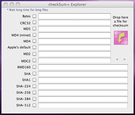 Vink het gewenst algoritme aan