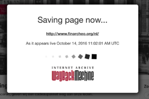 Websites archiveren Internet Archive 5.png